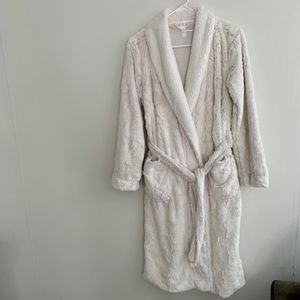Faux Fur Robe